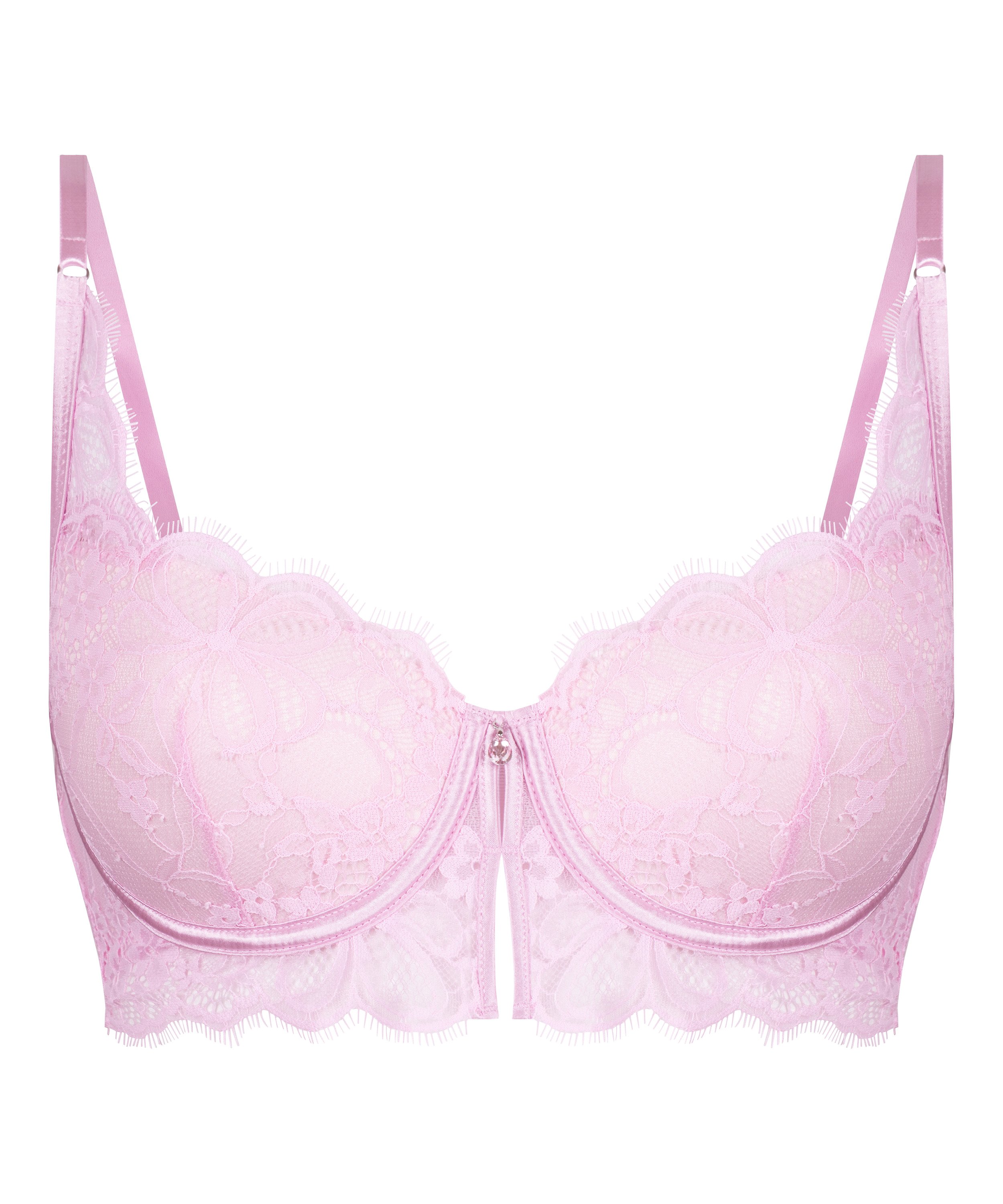 Prina Padded Underwired Bra, Pink, main