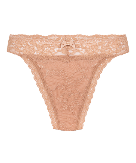 Madison Extra Low Thong, Brown