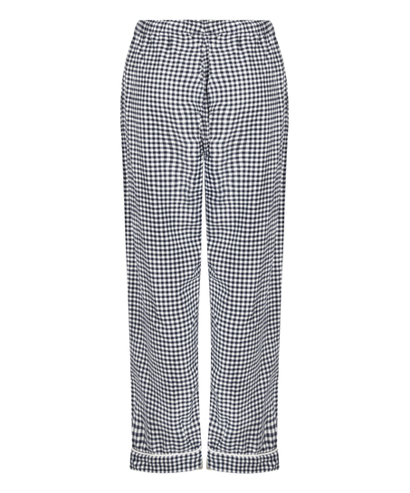 Flannel Pyjama Pants, Blue