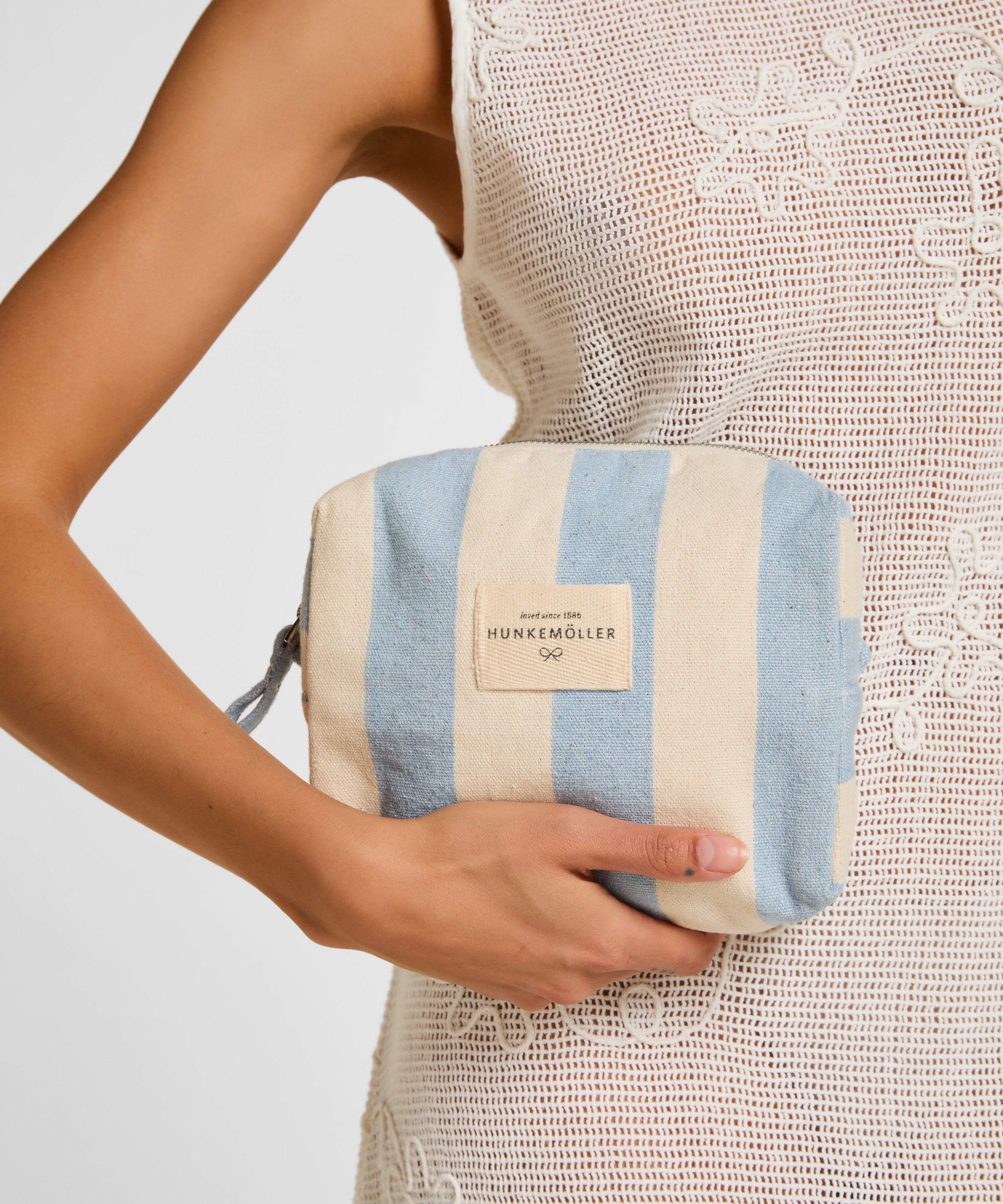 Make-Up Bag, Blue, main