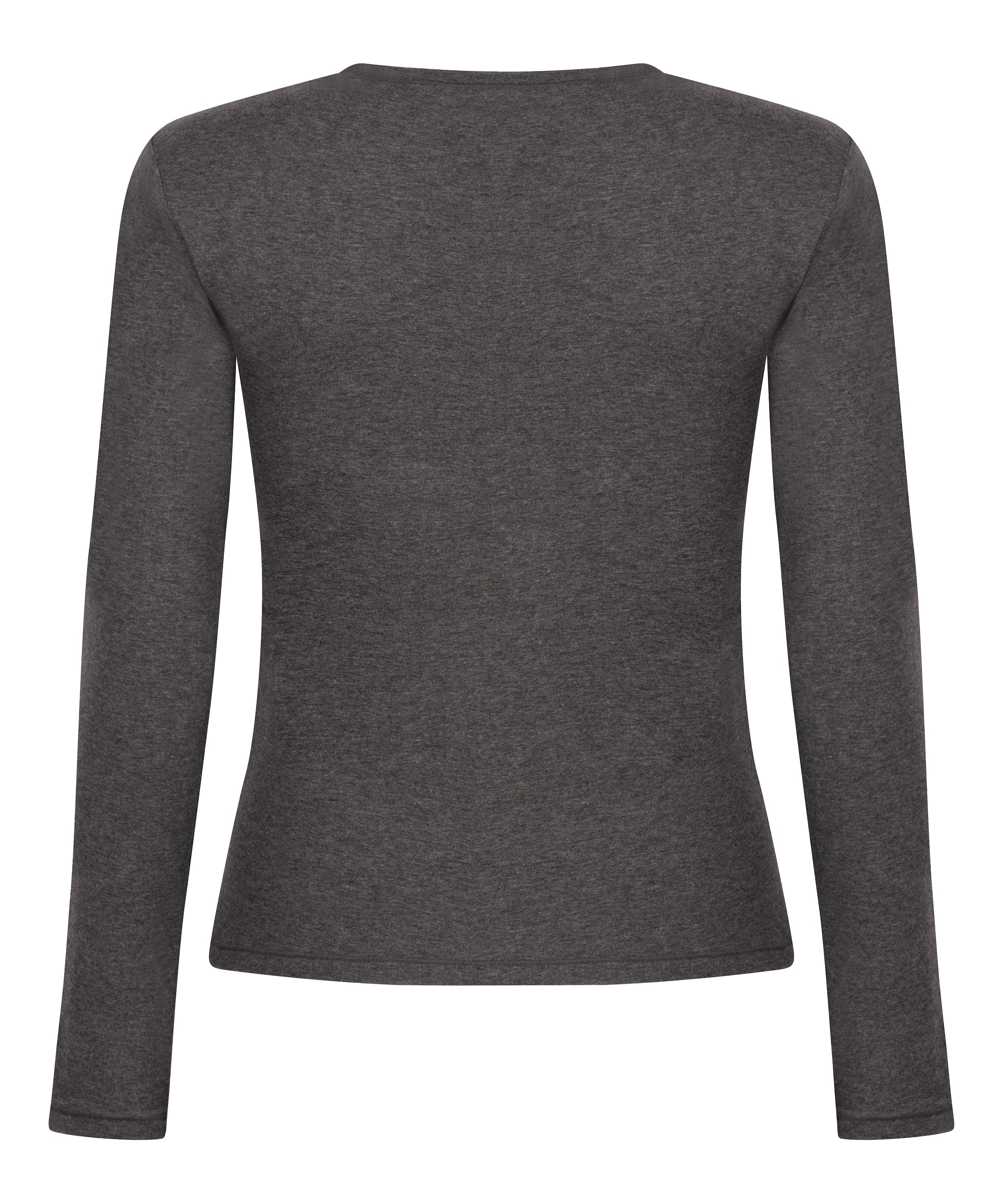 Longsleeved Shirt from Soft Cotton, Gray, main