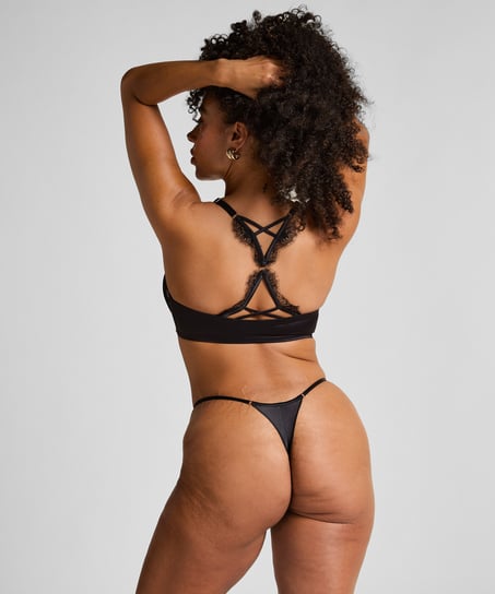 Cynthia Padded Underwired Bra, Black