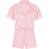 Satin Pyjama Set, Pink