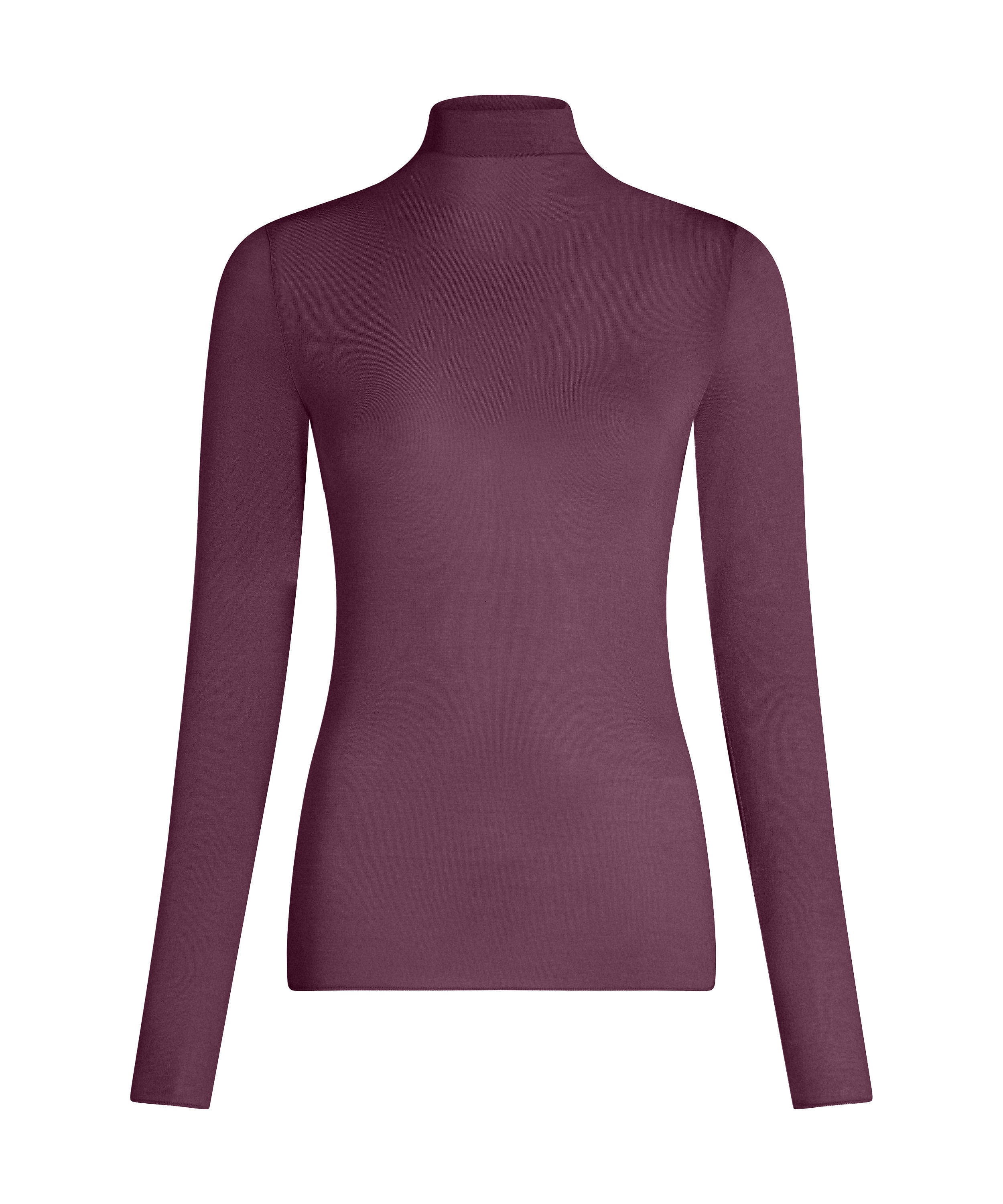 super soft Turtleneck Shirt with Cashmere, Purple, main
