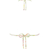 Tropics Triangle Bikini Top, White