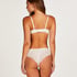 Marine Padded Push-Up Underwired Bra, White