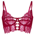 Non-Padded Underwired Longline Bra Bea, Pink