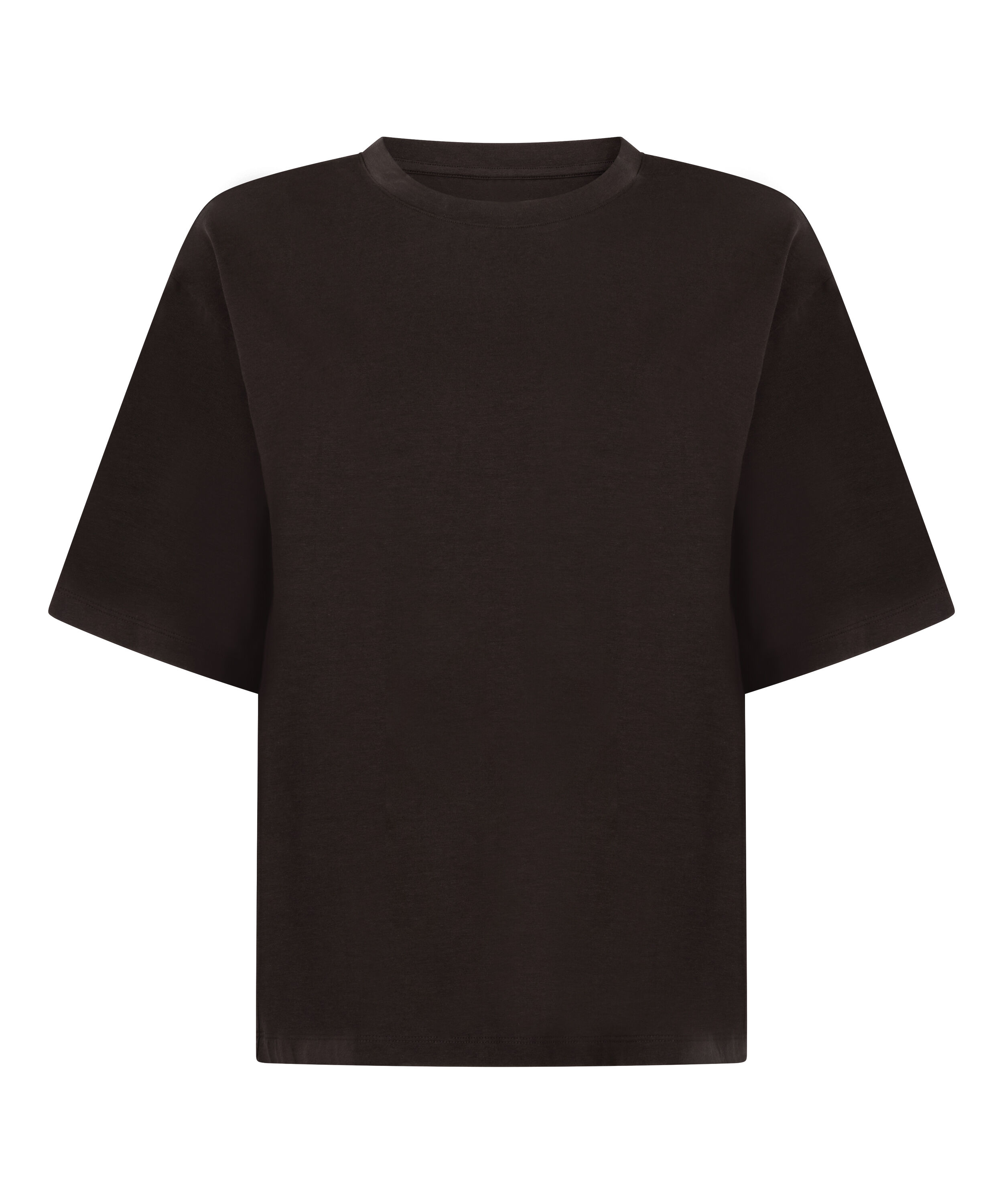 Pyjama Top Loose, Brown