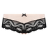 Lacey Microfibre Brazilian, Black