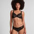 Daisy Non-Padded Underwired Bra, Black