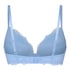Marine Padded Push-Up Underwired Bra, Blue