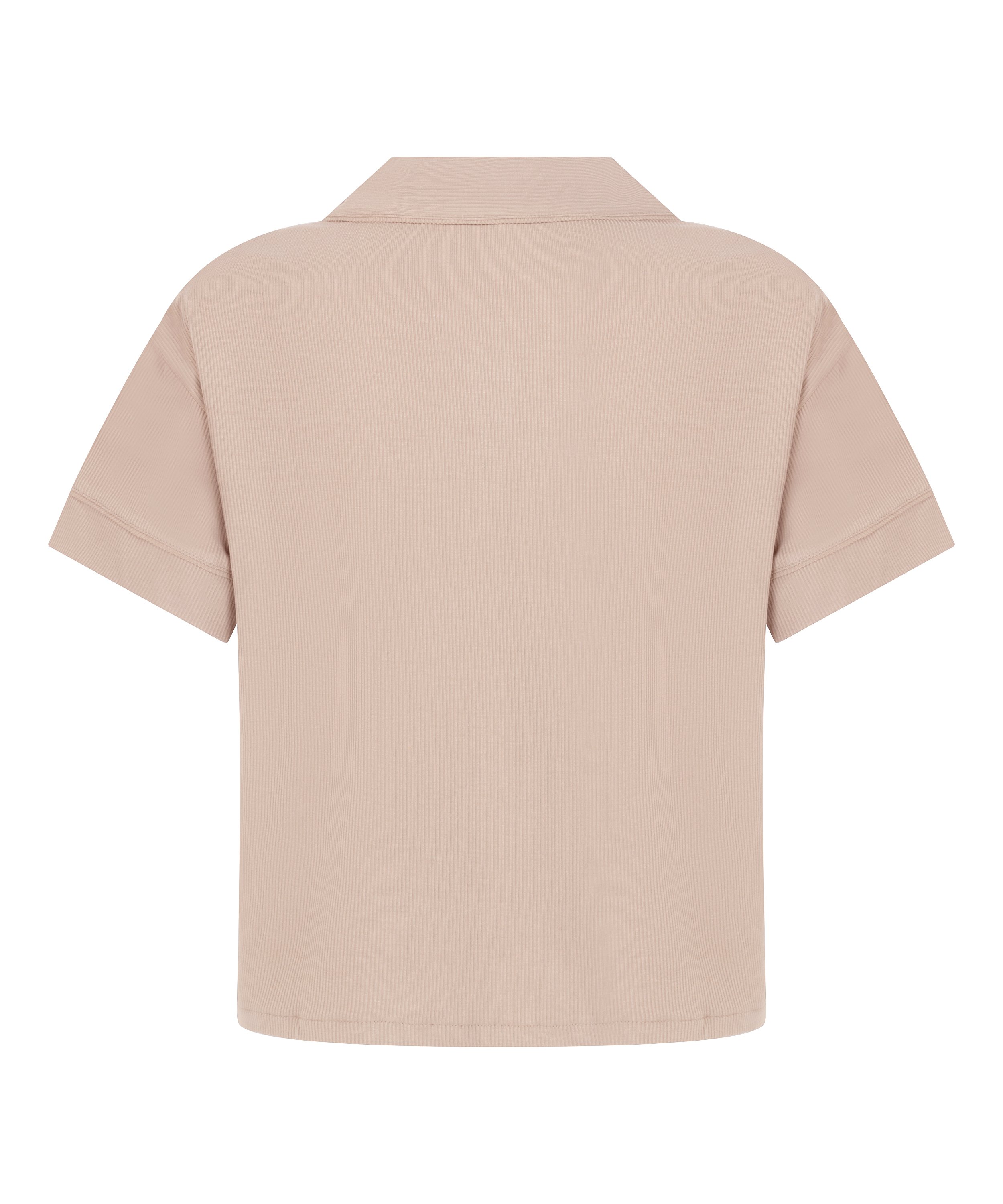 Essential Jersey Short-Sleeved Jacket, Beige, main
