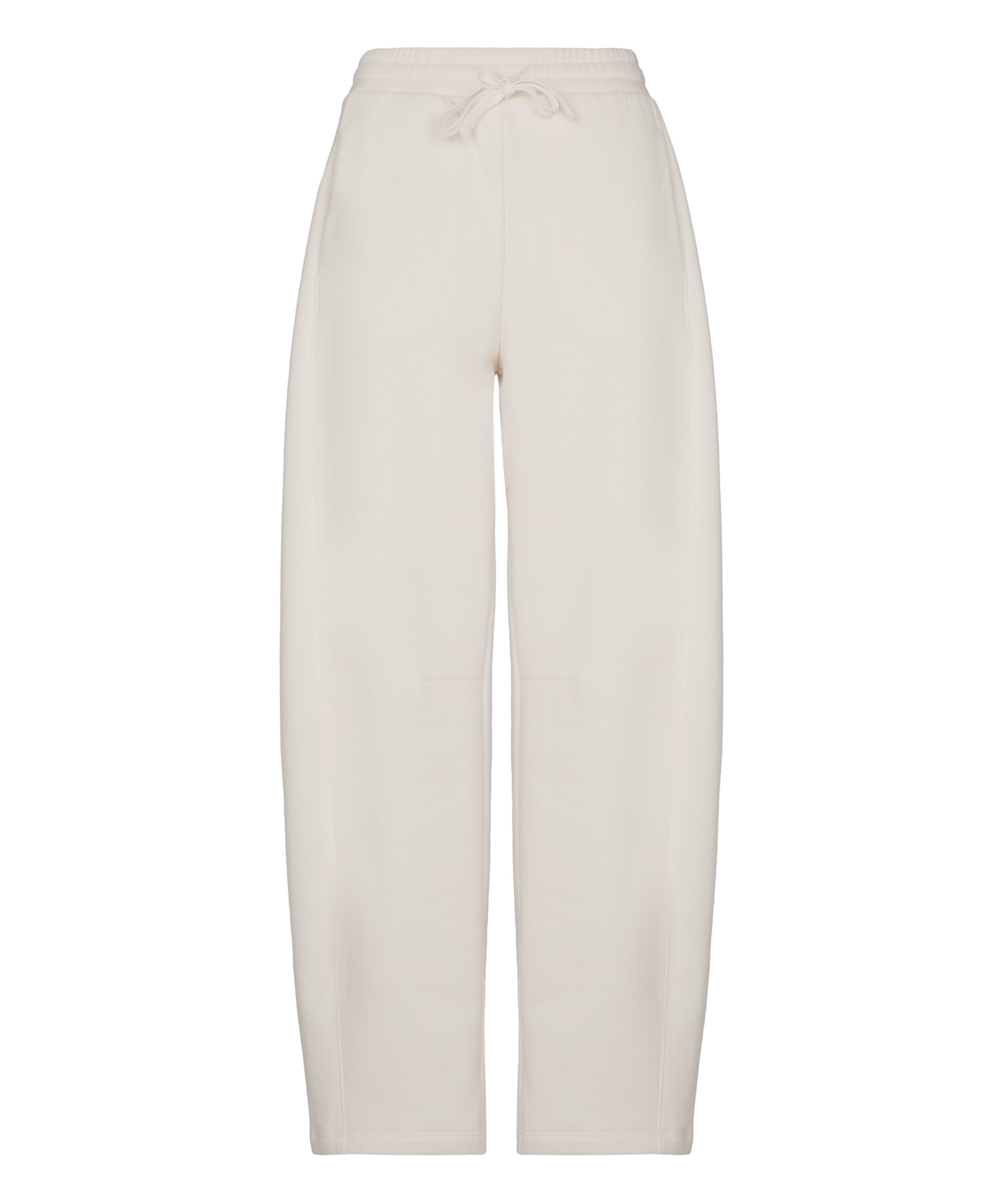 Pants Barrel Brushed Sweat, White