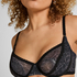 Azula Non-Padded Underwired Bra, Gray