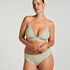 Smooth Triangle Bralette, Green