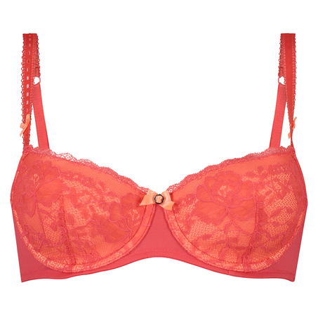 Theresa Padded Underwired Bra, Red