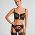 Nienke Non-Padded Underwired Longline Bra, Black