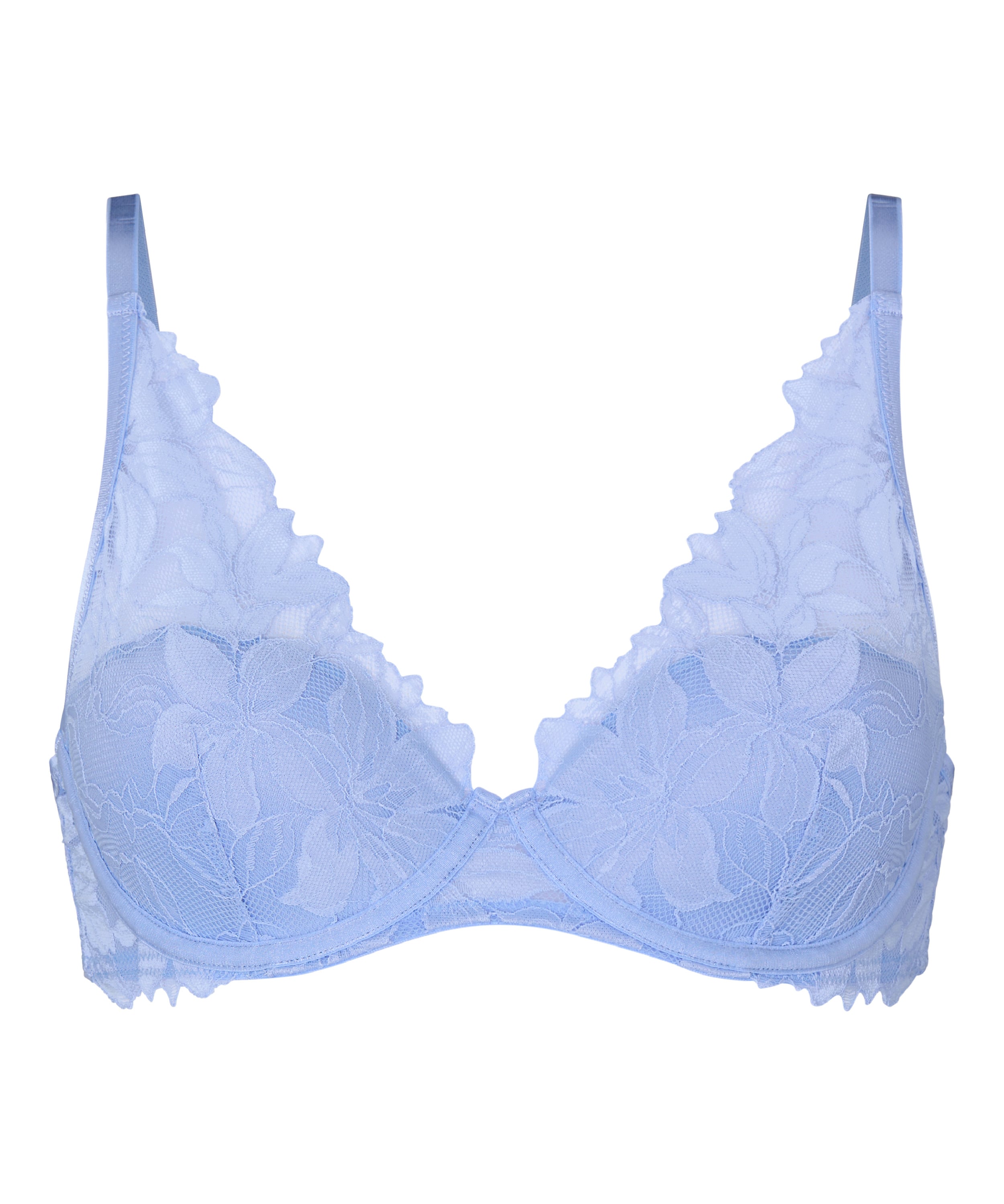 Ingrid Padded Underwired Bra, Blue, main