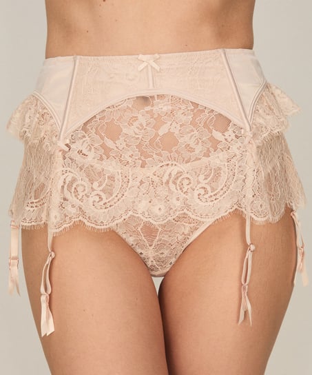 Suspender Skirt Sylvia, Beige