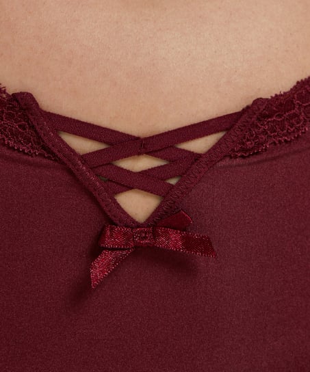 Vixen V-shaped Brazilian Curvy, Red