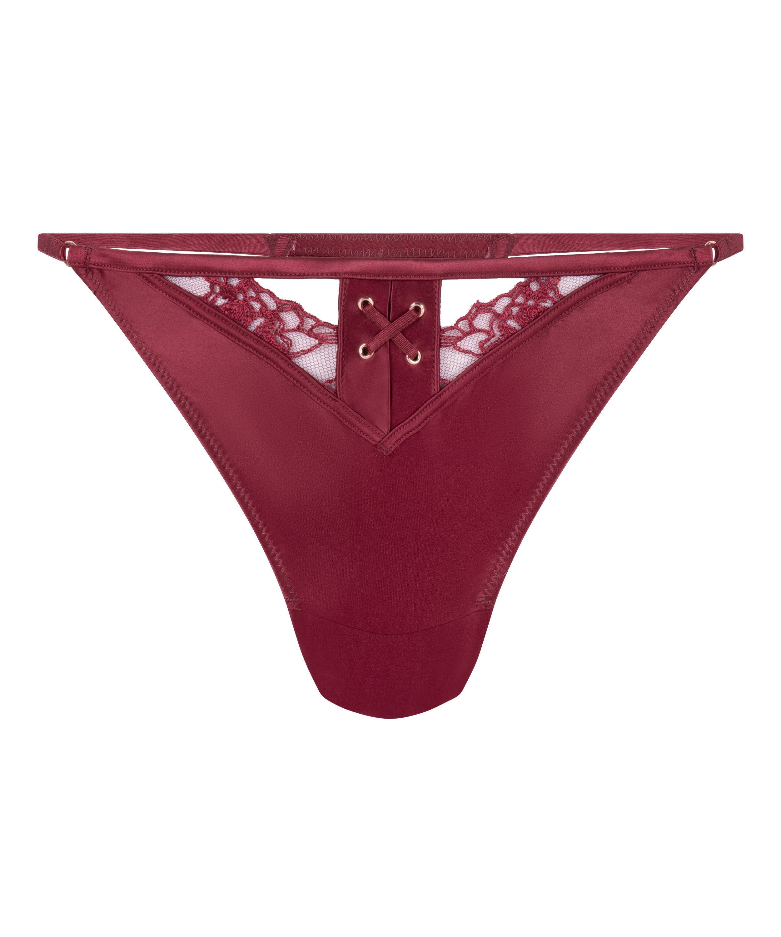 Catherine Highleg Thong, Red, main
