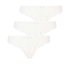 3-pack Chelsea Brazilian, White