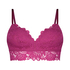 Shiloh Padded Longline Non-Underwired Bra, Pink