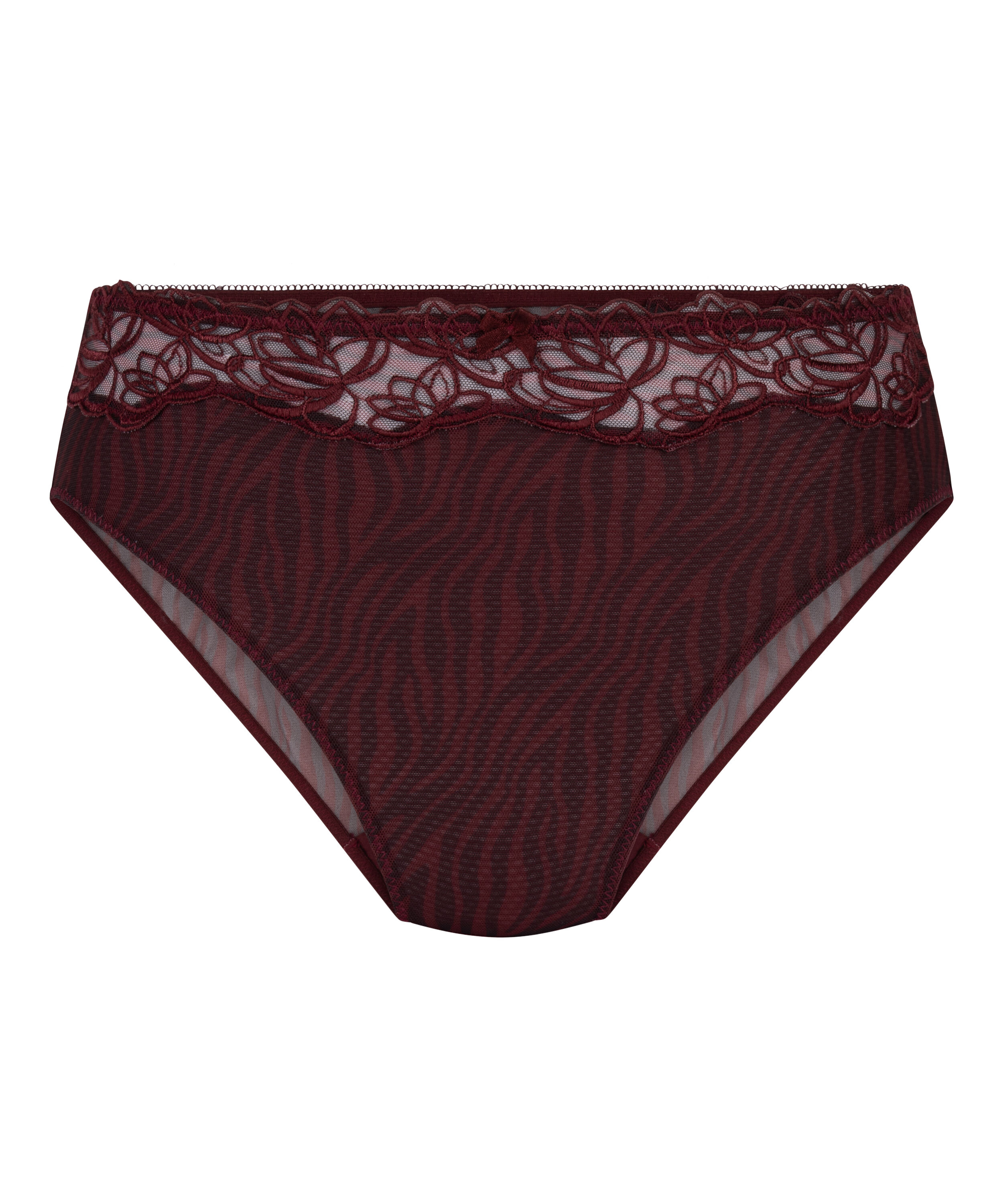 Diva High Knickers, Red