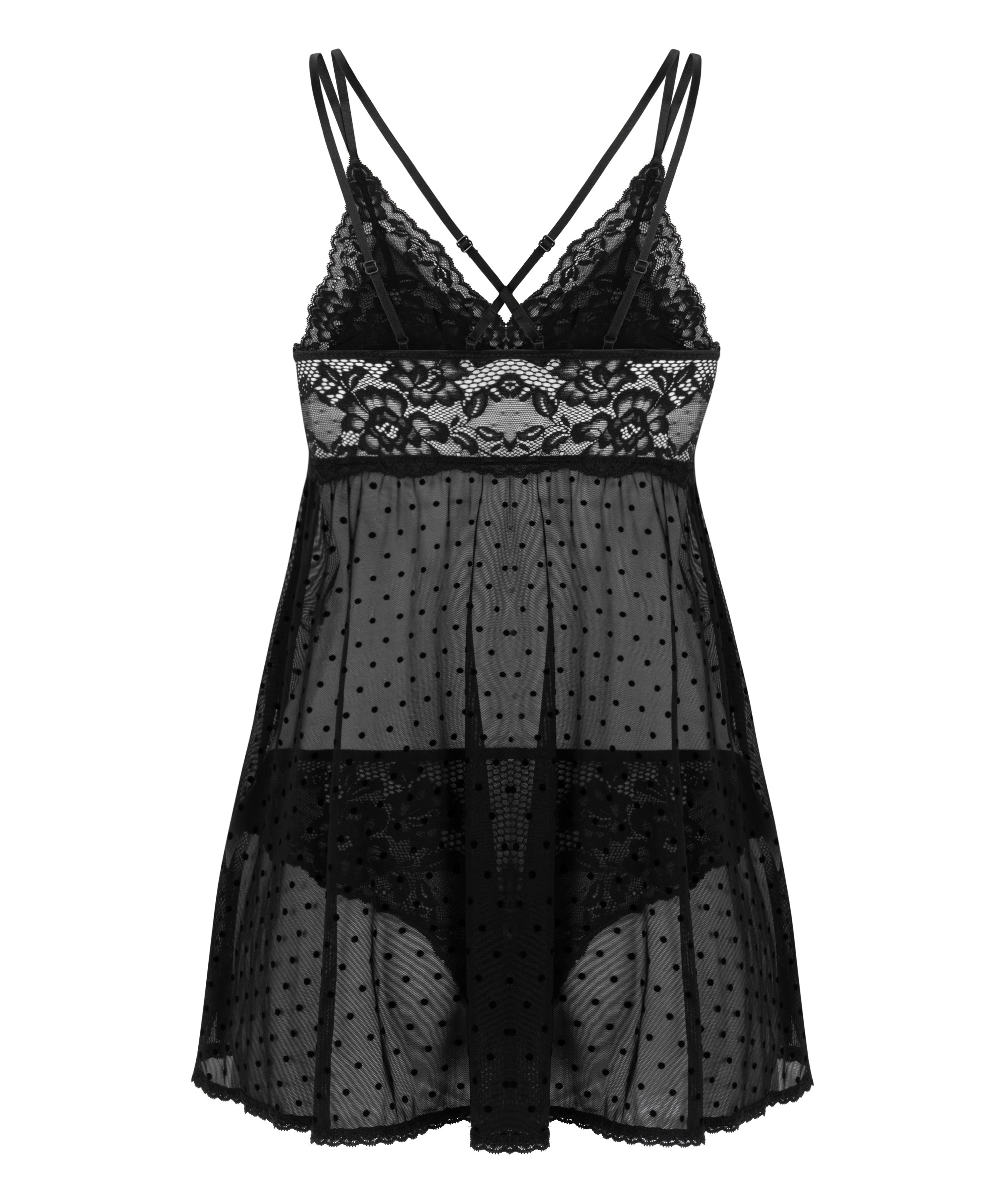 Beatriz Babydoll, Black, main