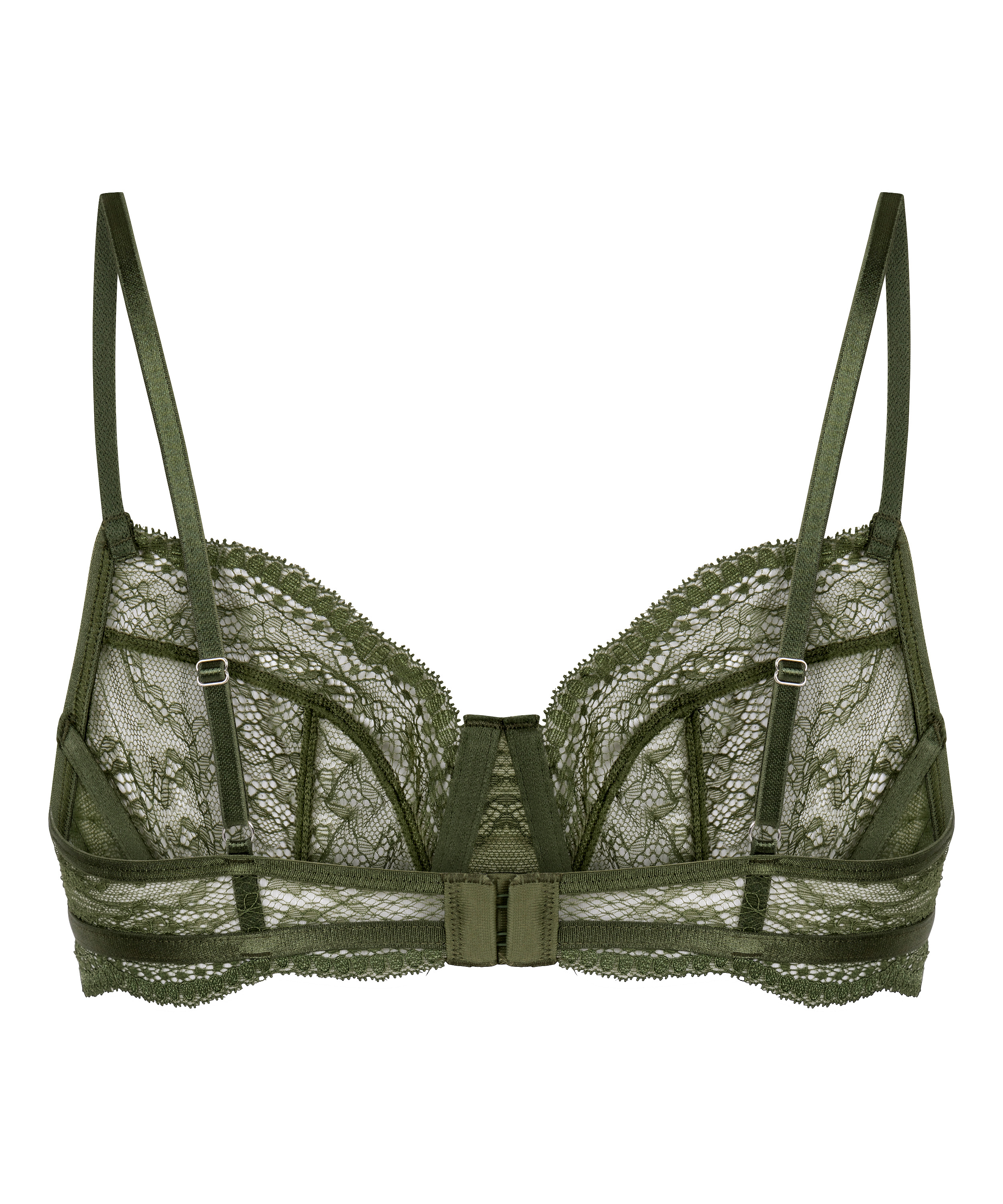 Isabelle Non-Padded Underwired Bra, Green, main