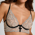 Agnes Non-Padded Underwired Longline Bra, White