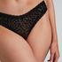 Zena V-shaped Brazilian, Black