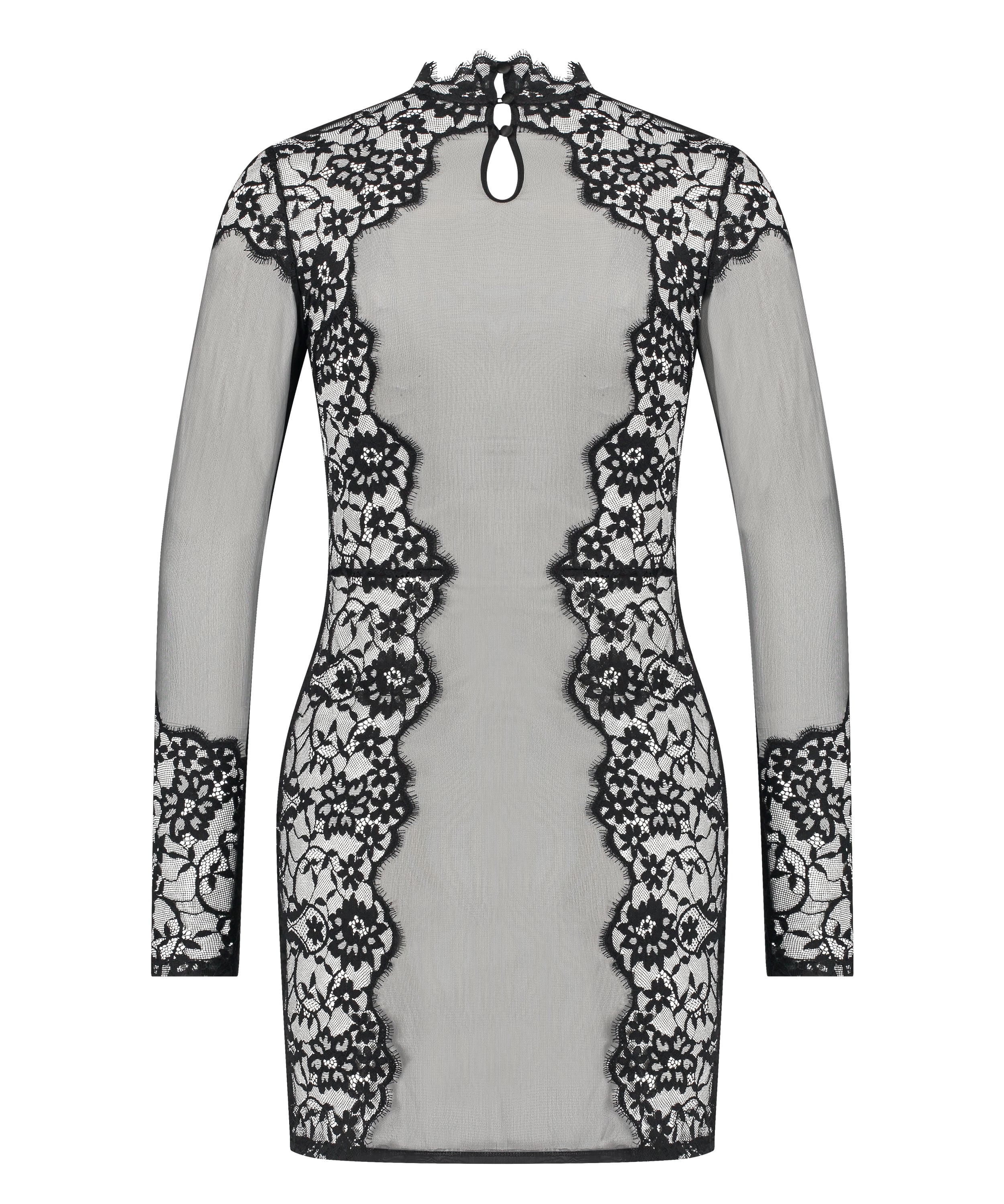 Mya Slipdress, Black, main