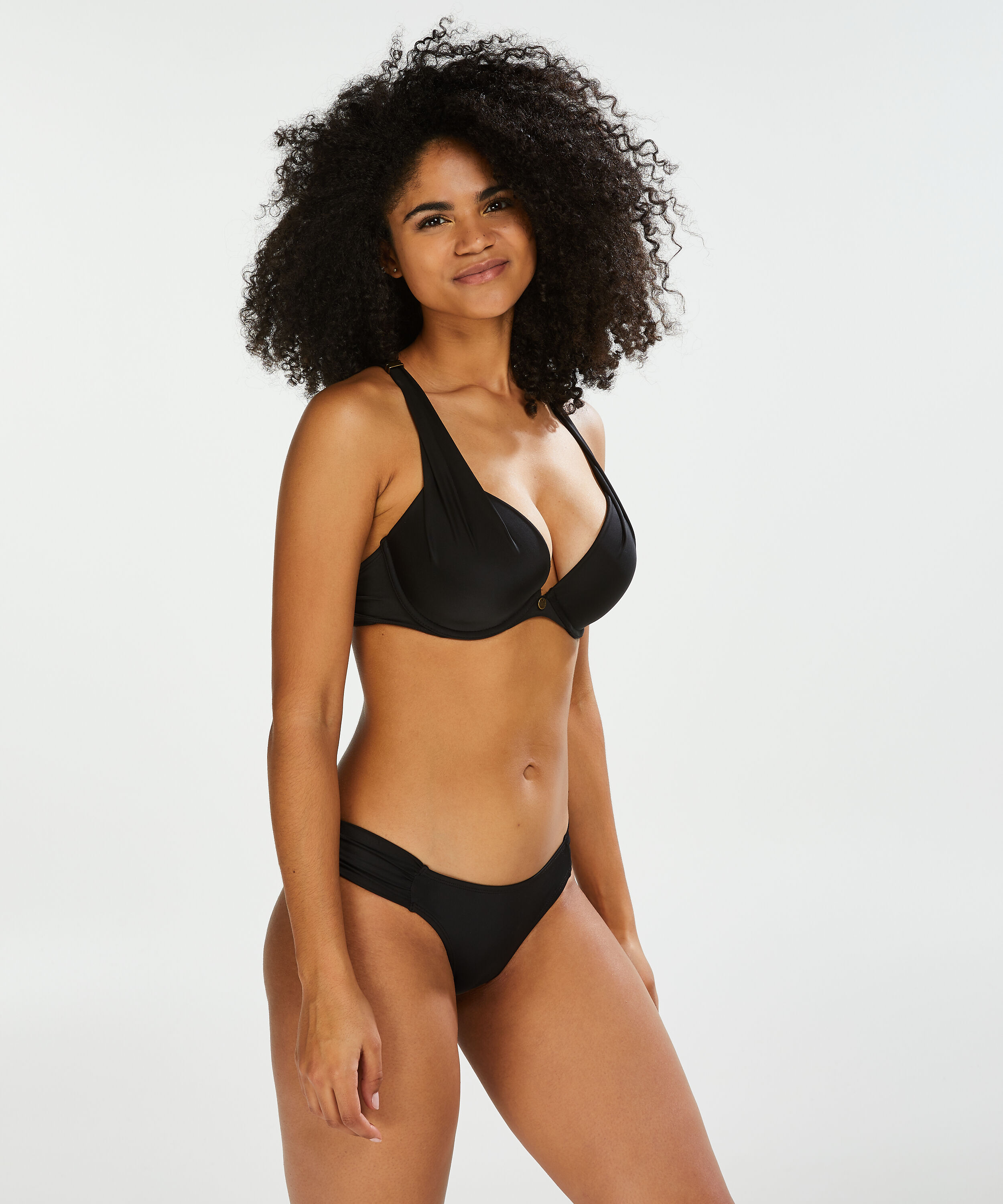 Sunset Dream Rio Bikini Bottoms, Black