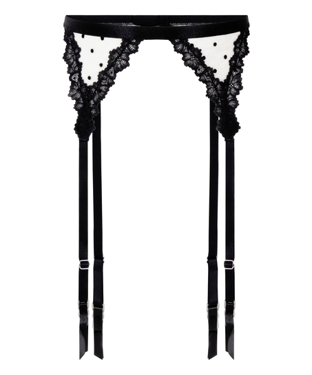 Suspender Dolly, White