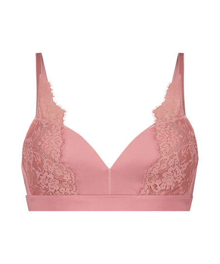 Alexa Padded No-Wire Bra, Pink