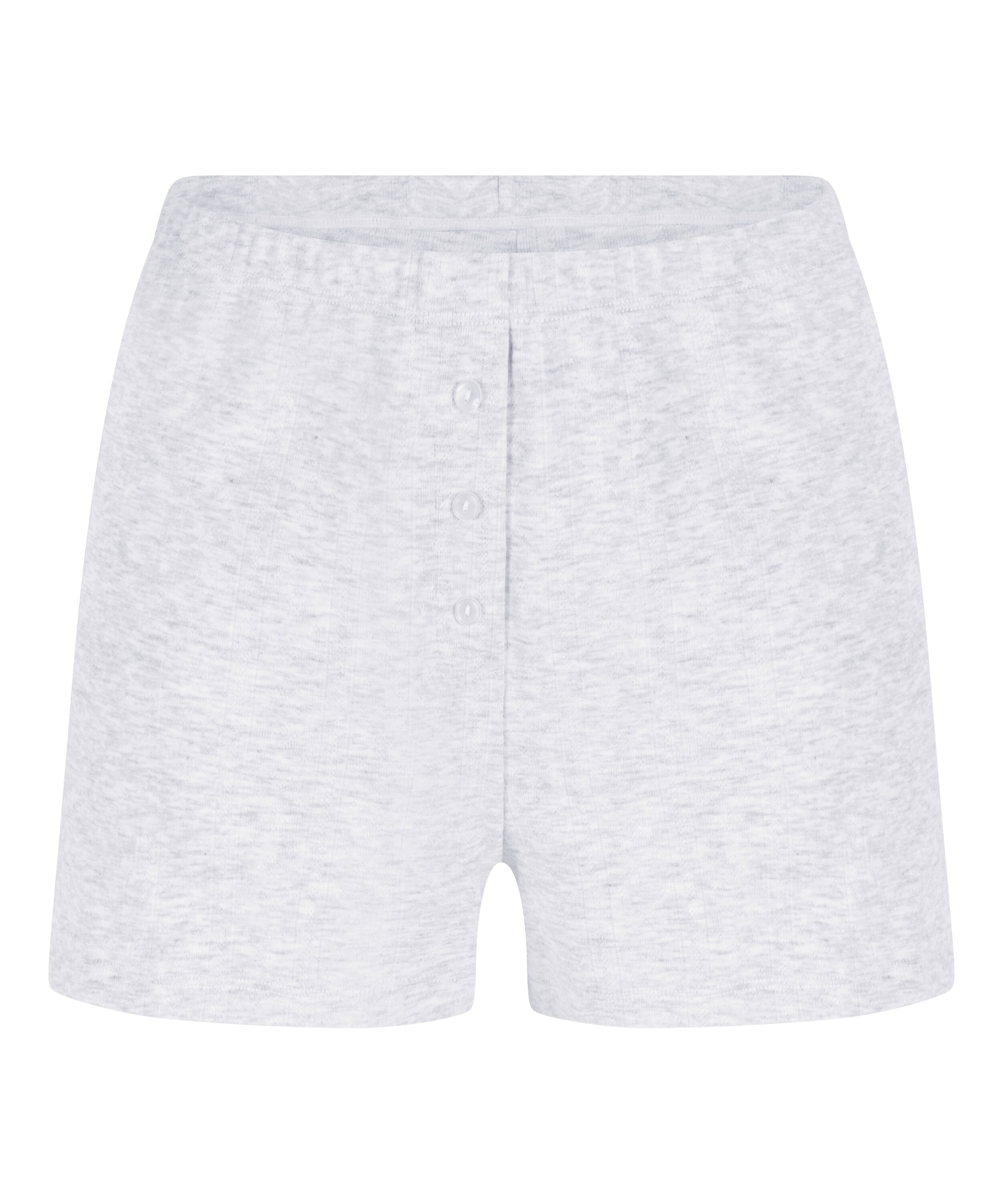 Pointelle shorts, Gray