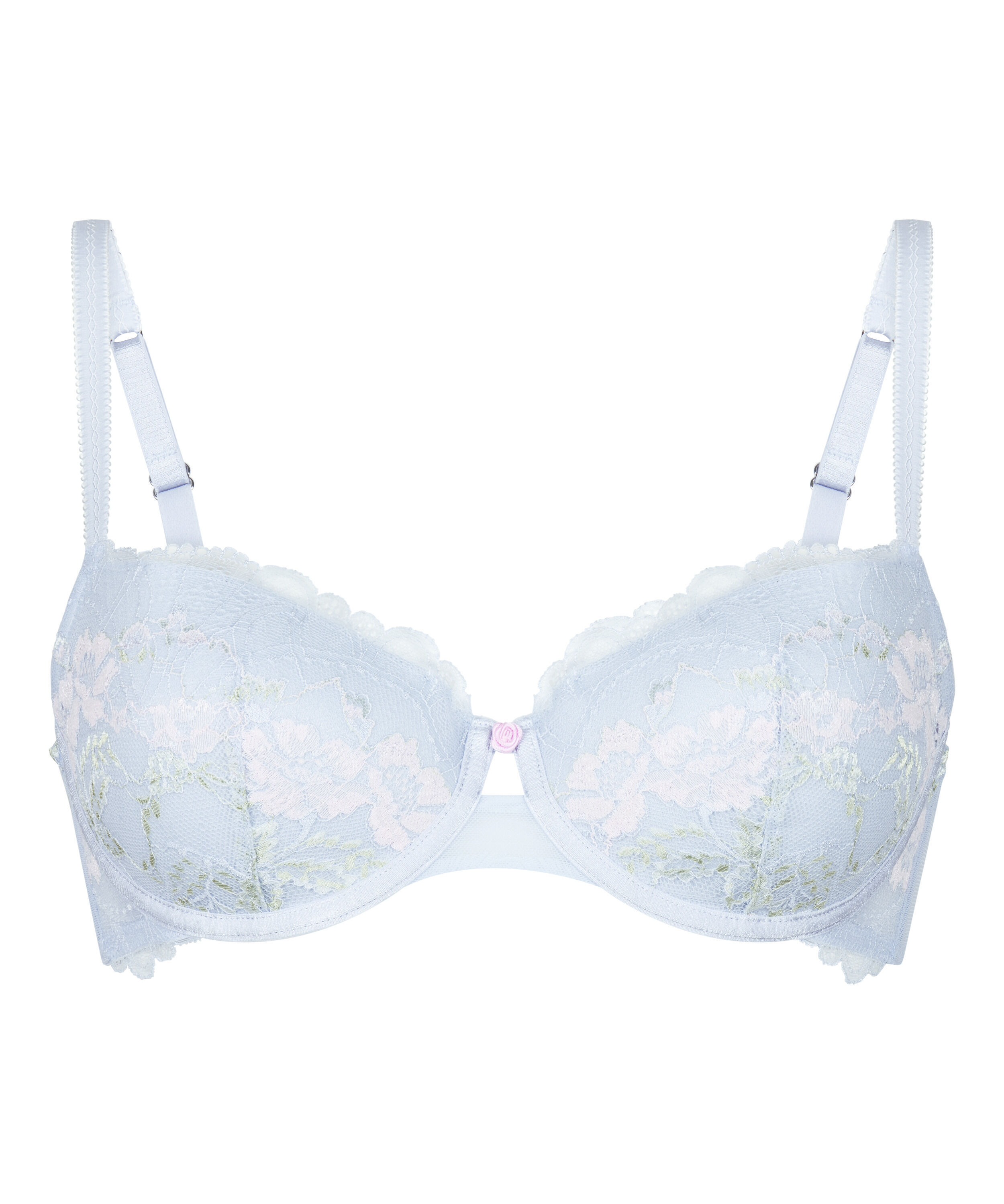 Miri Padded Underwired Bra, Blue