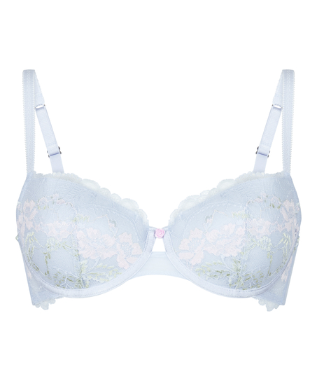 Miri Padded Underwired Bra, Blue