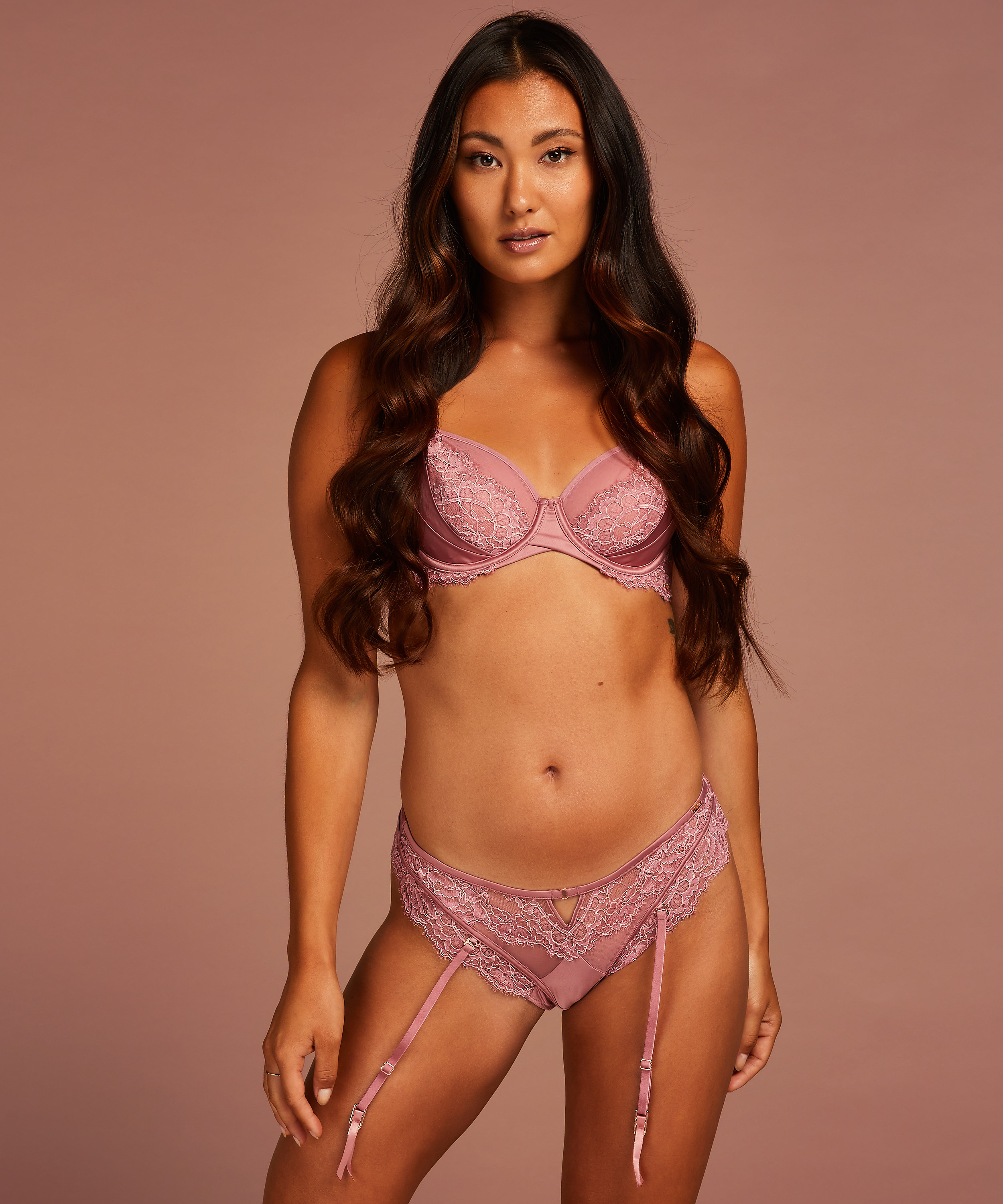 Cecile high Brazilian, Pink, main