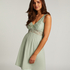 Nora Lace Slip Dress, Green