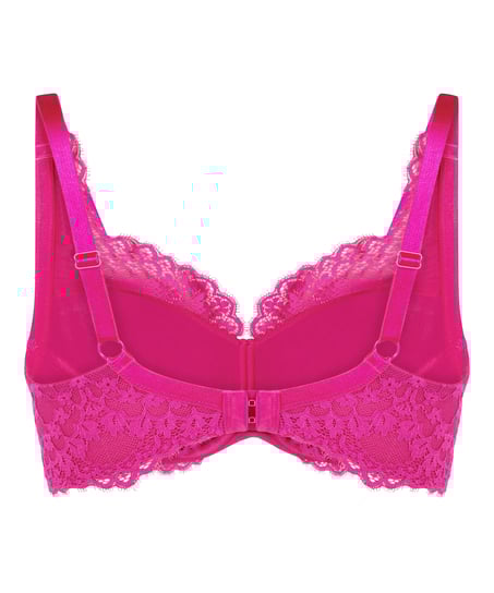 Daisy Non-Padded Underwired Bra, Pink