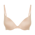 Smooth Padded Underwired Push-Up Bra, Beige