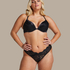 Chalice Padded Push-Up Underwired Bra, Black