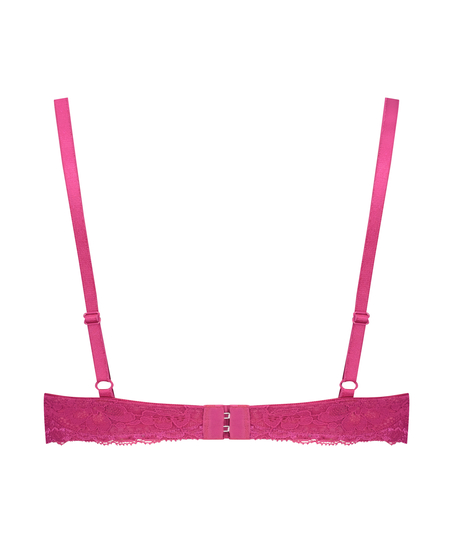 Marine Padded Push-Up Underwired Bra, Pink