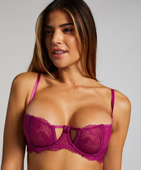 Lulu Non-Padded Underwired Bra, Purple