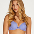 Plunge Padded Underwired Bra, Purple