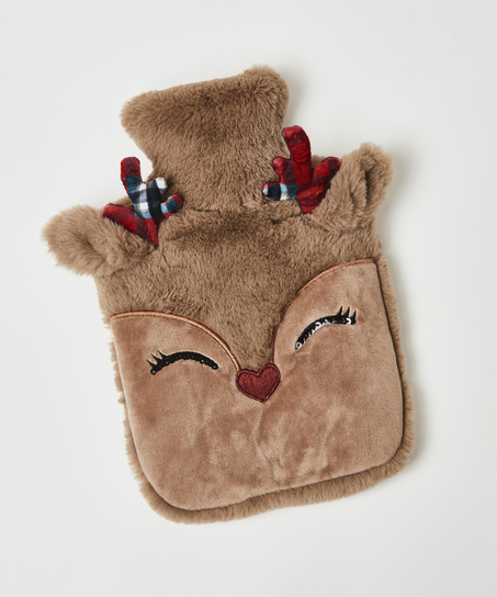 Hot water bottle, Gray