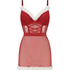 Sexy Santa Wired Slip Dress, Red