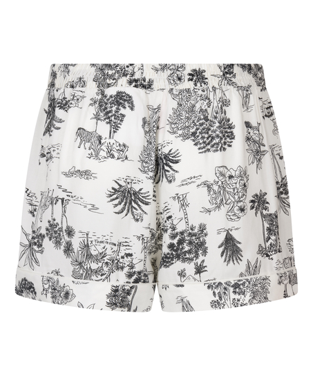 Short Woven, White